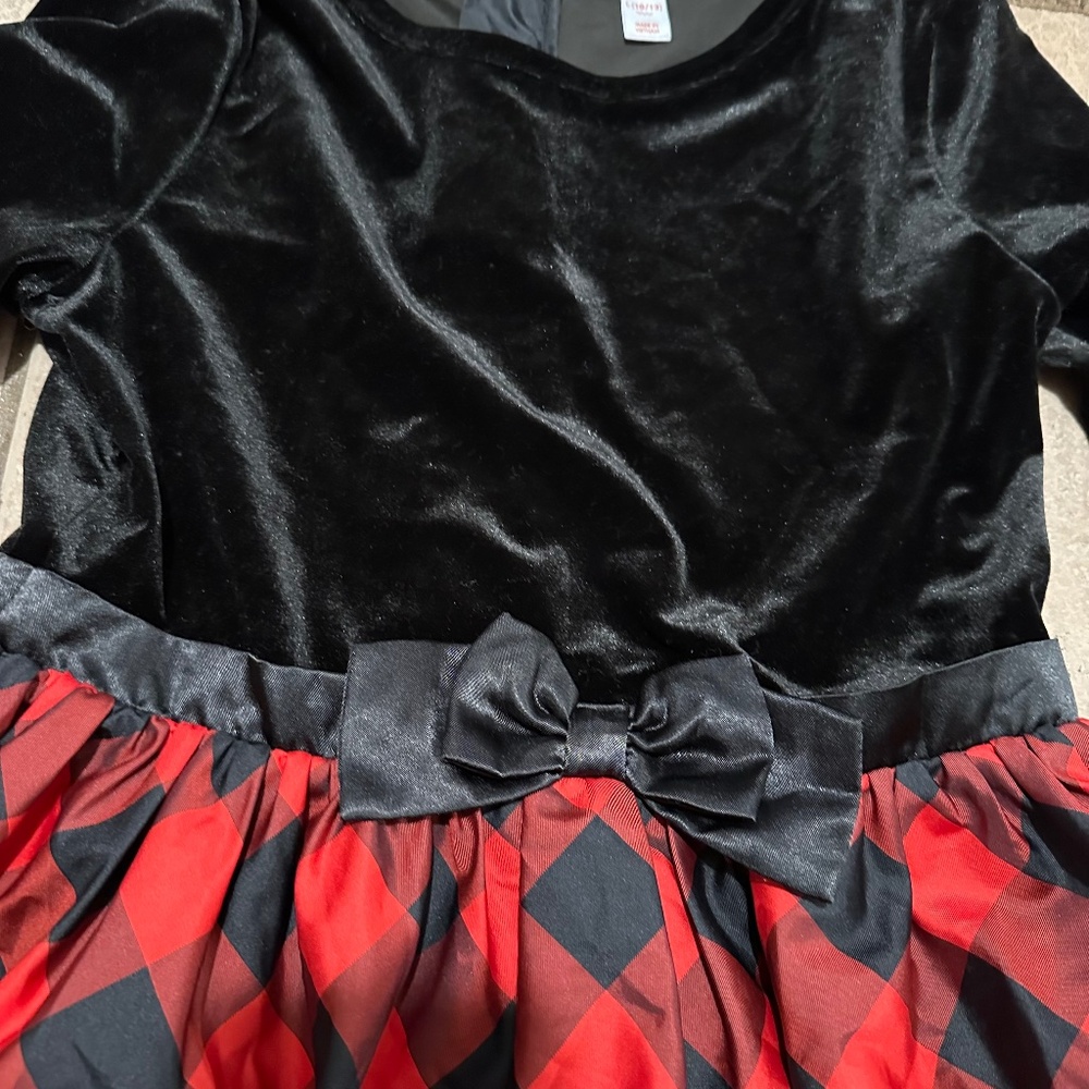 Large Girls Christmas Dress